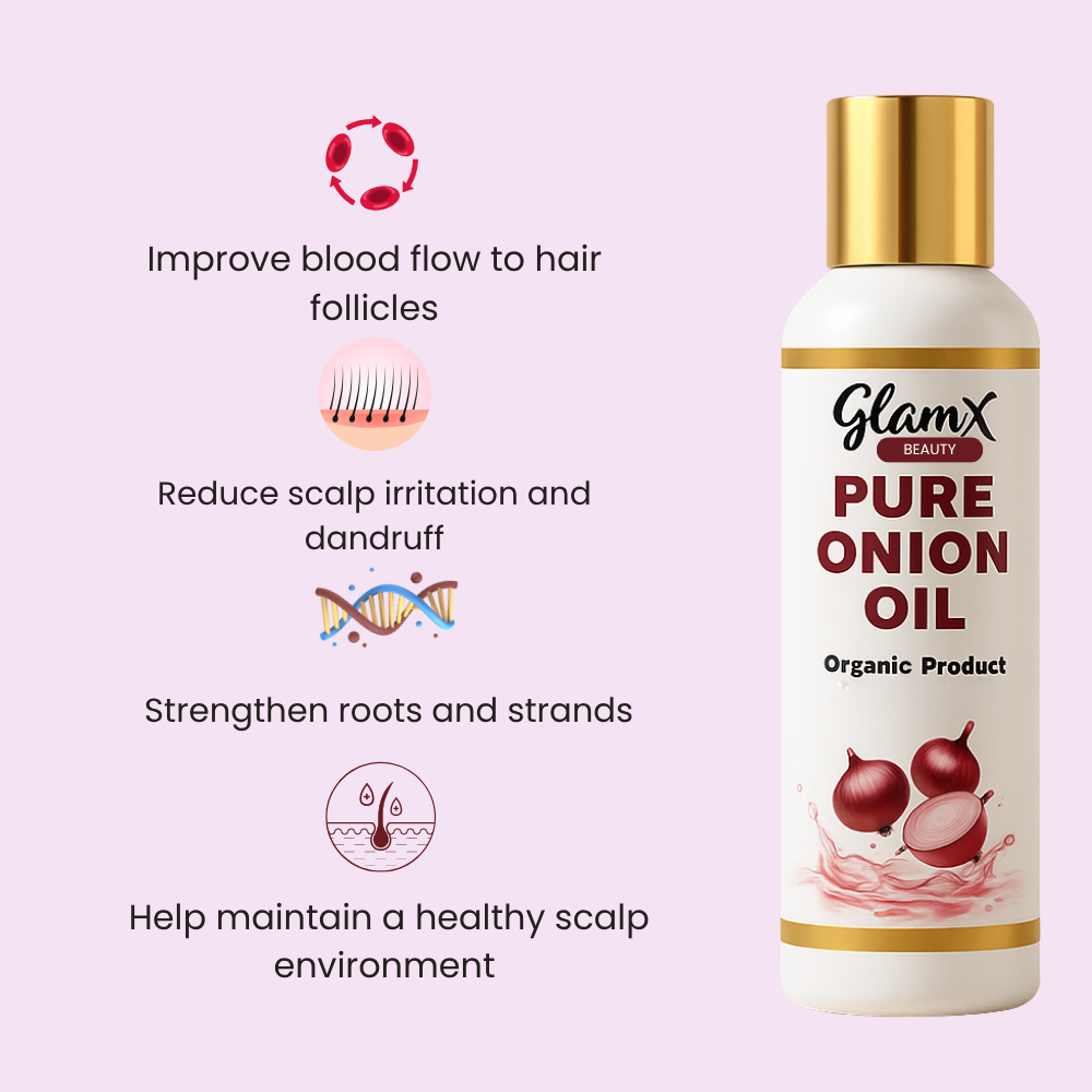 Pure onion oil ( Reduces Hair Fall & Increase Hair Growth )