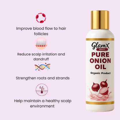 Pure onion oil ( Reduces Hair Fall & Increase Hair Growth )
