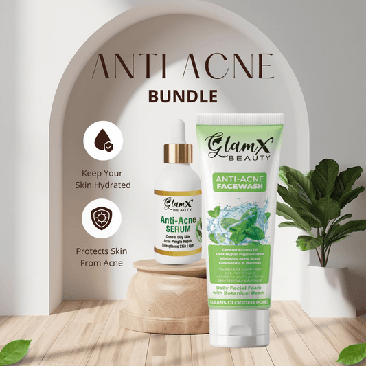 Acne & Glow Bundle | Glam X Beauty | Salicylic Acid, Glycolic Acid & Mandelic acid